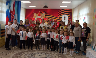Отчетное мероприятие дошкольного отряда юнармейцев Отчетное мероприятие дошкольного отряда юнармейцев.